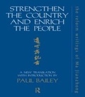 Cover: Strengthen the Country and Enrich the People - Routledge