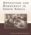 Cover: Opposition and Democracy in South Africa - Routledge