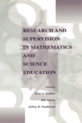 Cover: Research and Supervision in Mathematics and Science Education - Routledge