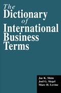 Cover: The Dictionary of International Business Terms - Routledge