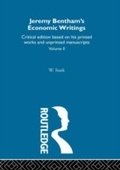 Cover: Jeremy Bentham's Economic Writings - Routledge
