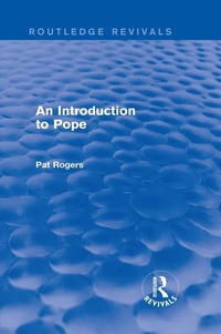 Enlarge image Cover: An Introduction to Pope (Routledge Revivals) - Routledge