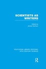 Cover: Scientists as Writers - Routledge