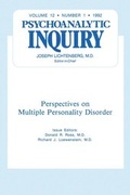 Cover: Multiple Personality Disorder - Routledge