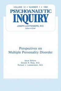 Enlarge image Cover: Multiple Personality Disorder - Routledge