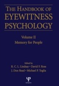 Abbildung von: Handbook Of Eyewitness Psychology 2 Volume Set - Routledge