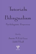 Cover: Tutorials in Bilingualism - Psychology Press Ltd