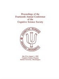 Bild vergrößern Bild: Proceedings of the Fourteenth Annual Conference of the Cognitive Science Society - Psychology Press Ltd