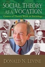 Cover: Social Theory as a Vocation - Routledge