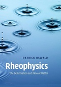 Cover: Rheophysics - Cambridge University Press