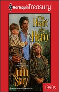 Cover: THE HEART OF A HERO - Harlequin