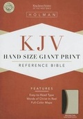 Cover: Hand Size Giant Pring Reference Bible-KJV - B&H Publishing Group