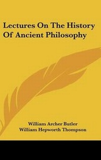 Enlarge image Cover: Lectures On The History Of Ancient Philosophy - Kessinger Publishing Co