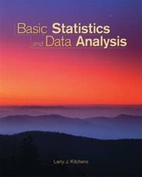 Enlarge image Cover: Basic Statistics and Data Analysis - Brooks/Cole