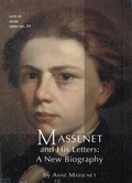 Cover: Massenet and His Letters - Pendragon Press