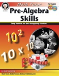 Cover: Math Tutor: Pre-Algebra, Ages 11 - 14 - Mark Twain Media