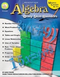 Cover: Algebra, Grades 6 - 12 - Mark Twain Media