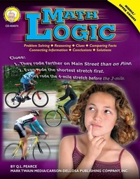 Enlarge image Cover: Math Logic, Grades 6 - 12 - Mark Twain Media