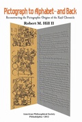 Cover: Pictograph to Alphabet -- and Back - American Philosophical Society Press