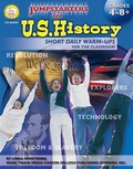 Cover: Jumpstarters for U.S. History, Grades 4 - 8 - Mark Twain Media
