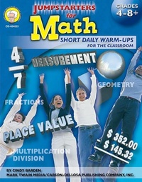 Enlarge image Cover: Jumpstarters for Math, Grades 4 - 8 - Mark Twain Media