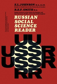 Enlarge image Cover: Russian Social Science Reader - Elsevier