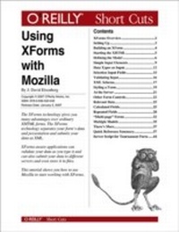 Enlarge image Cover: Using XForms with Mozilla - O'Reilly