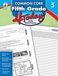 Enlarge image Cover: Common Core Fifth Grade 4 Today - Carson Dellosa Education