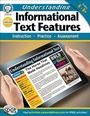 Cover: Understanding Informational Text Features, Grades 6 - 8 - Mark Twain Media