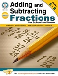 Cover: Adding and Subtracting Fractions, Grades 5 - 8 - Mark Twain Media