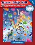 Cover: Summer Bridge Math, Grades K - 1 - Rainbow Bridge Publishing
