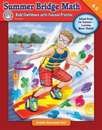 Enlarge image Cover: Summer Bridge Math, Grades 4 - 5 - Rainbow Bridge Publishing