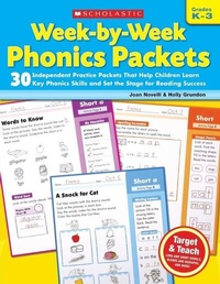 Enlarge image Cover: Week-By-Week Phonics Packets - Scholastic US