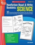 Cover: Nonfiction Read & Write Booklets: Science, Grades 2-3 - Scholastic Teaching Resources