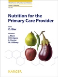Cover: Nutrition for the Primary Care Provider - S. Karger