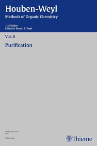 Abbildung von: Houben-Weyl Methods of Organic Chemistry Vol. II, 1st Edition - Thieme