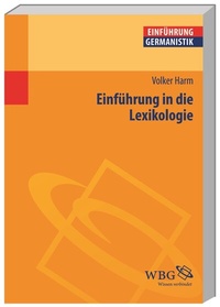 Abbildung von: Einführung in die Lexikologie - wbg Academic in Herder