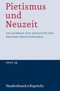Cover: Pietismus und Neuzeit Band 39 - 2013 - Vandenhoeck & Ruprecht