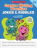Cover: Cursive Writing Practice: Jokes & Riddles - Scholastic US