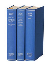 Abbildung von: Werke und Briefe in drei Bänden (komplett) - Deutscher Klassiker Verlag