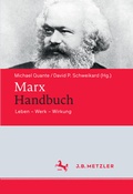 Cover: Marx-Handbuch - J.B. Metzler