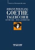 Cover: Johann Wolfgang Goethe: Tageb&uuml;cher - J.B. Metzler