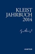 Cover: Kleist-Jahrbuch 2014 - J.B. Metzler