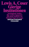 Cover: Gierige Institutionen - Suhrkamp