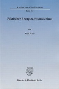 Abbildung von: Faktischer Bezugsrechtsausschluss - fibre
