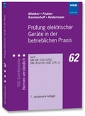 Cover: Pr&uuml;fung elektrischer Ger&auml;te in der betrieblichen Praxis - VDE Verlag