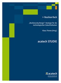 Enlarge image Cover: Resilien-Tech - utzverlag GmbH