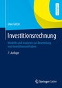 Cover: Investitionsrechnung - Springer Gabler