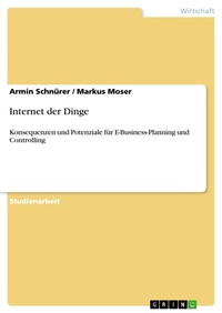 Enlarge image Cover: Internet der Dinge - GRIN Verlag