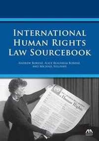 Enlarge image Cover: International Human Rights Law Sourcebook - American Bar Association
